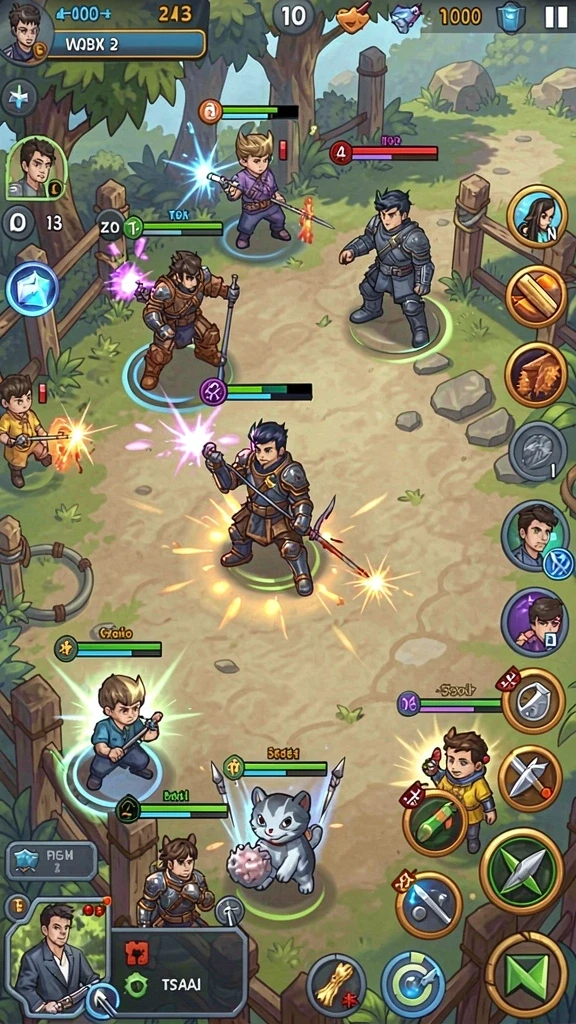 adg62 - Screenshot menunjukkan aksi seru dalam misi.