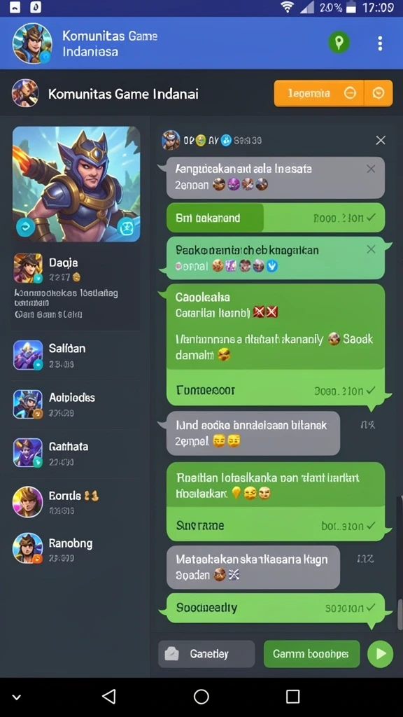 fiatogel - Tampilan antarmuka pengguna yang menarik dan sederhana.