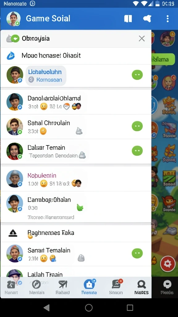 kaol68 - Screenshot menunjukkan interaksi multiplayer yang seru.