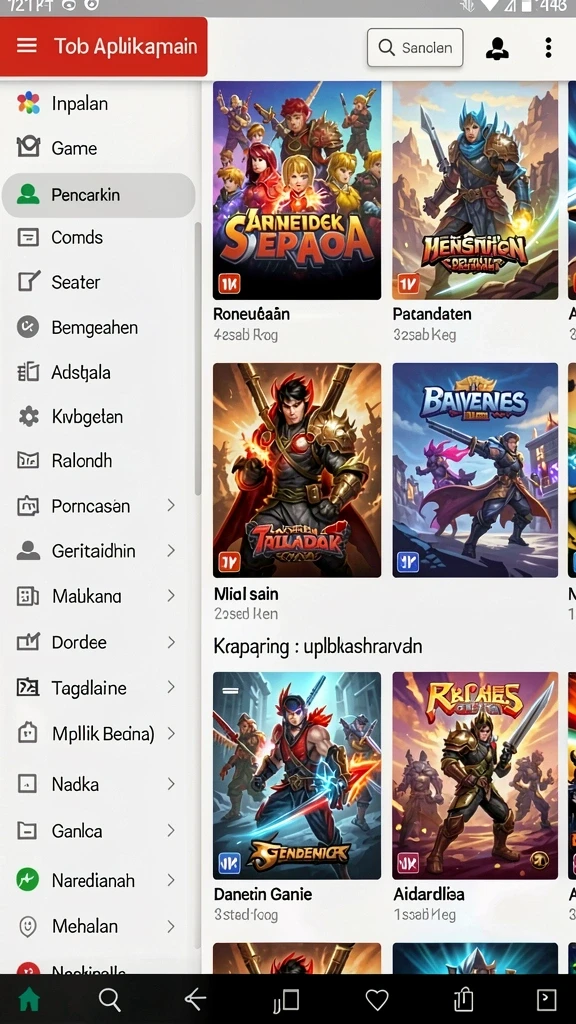 surga19 - Screenshot saat pemain menghadapi tantangan seru dalam game.