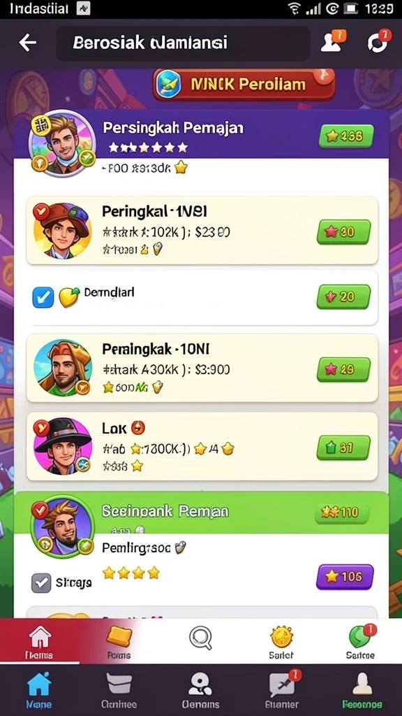 wawarslot - Screenshot menampilkan mesin slot dengan tema petualangan.